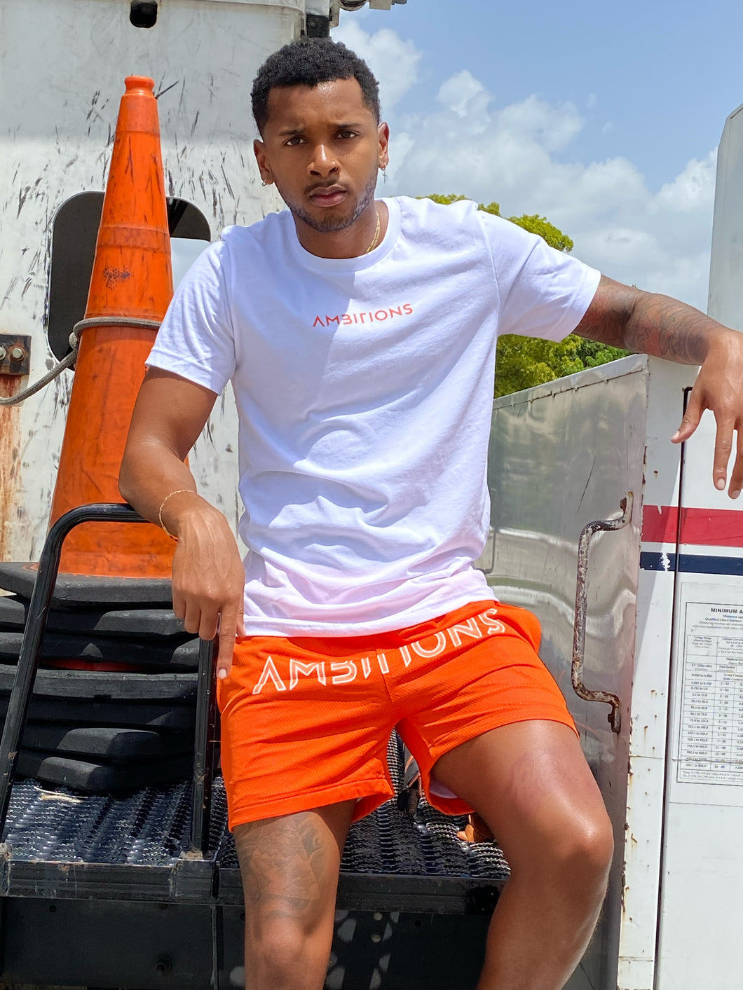 Ambitions Shorts Set (T-SHIRT ONLY)